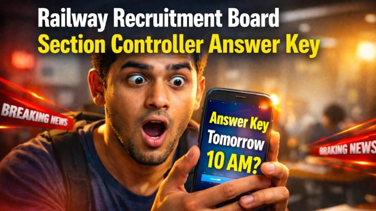 Railway Recruitment Board Section Controller Answer Key