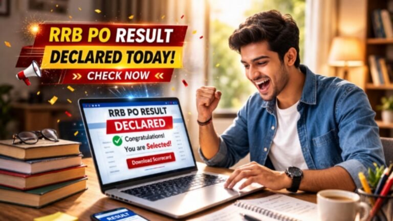 RRB PO Result 2026